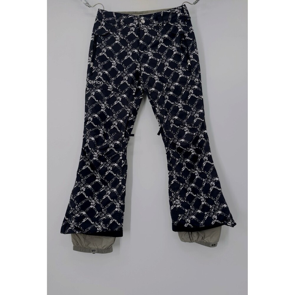 Burton Snow Board Ski Pants Ditsy Mini Flower Multicolor DryRide Adjust Women S